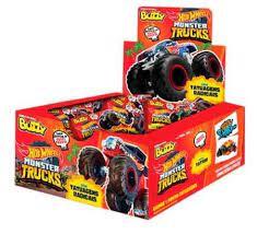 CHICLE BUZZY HOTWHEELS FAST TF 360g