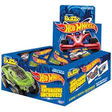 CHICLE BUZZY HOTWHEELS MENTA POLAR 360g