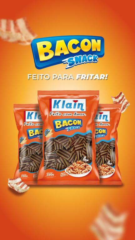 BACON SNACK (Massa Crua) Klain 15x250g