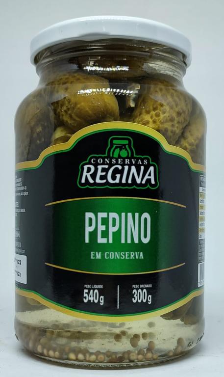 PEPINO 300g REGINA CX 15 UNID