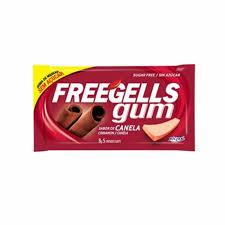 CHICLE FREEGELLS GUM CANELA 15UN