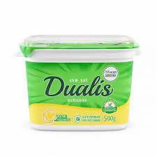 MARGARINA COAMO DUALIS 20 GORD. C/SAL 12 x 500g