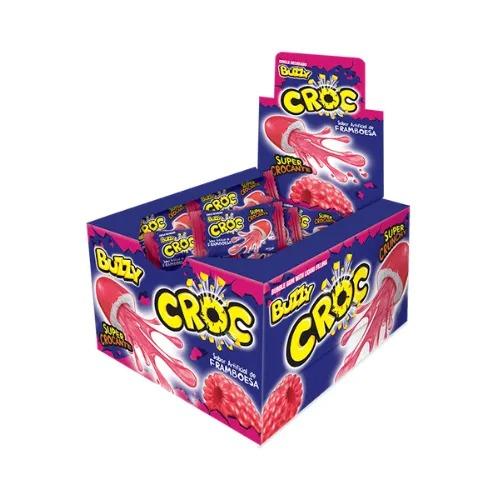 CHICLE BUZZY CROC FRAMBOESA 20X40UN