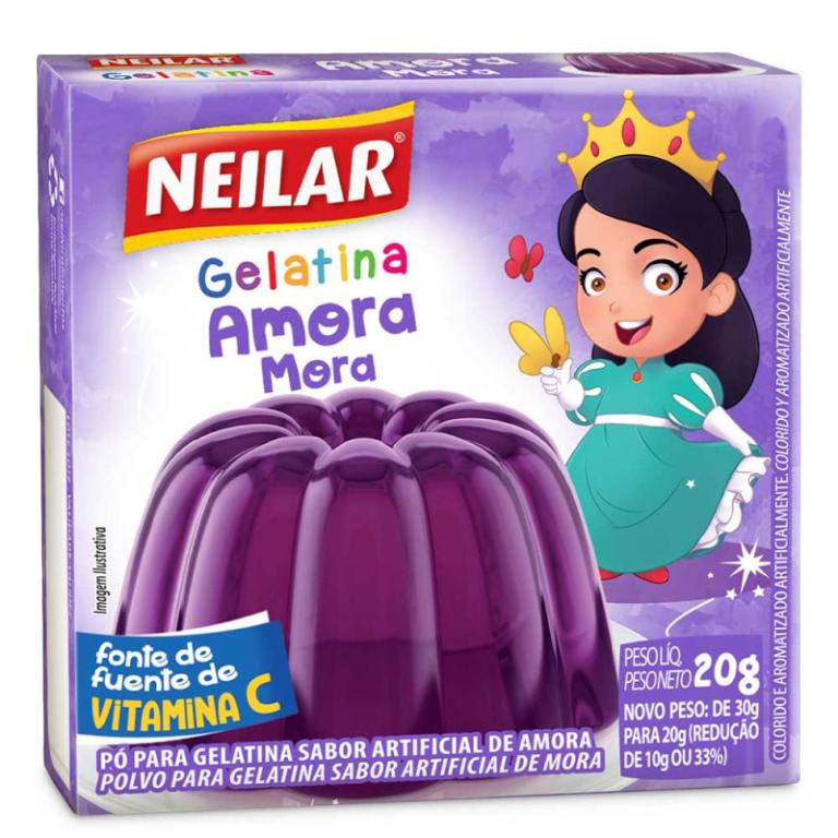 GELATINA 48 X 20 GR AMORA NEILAR