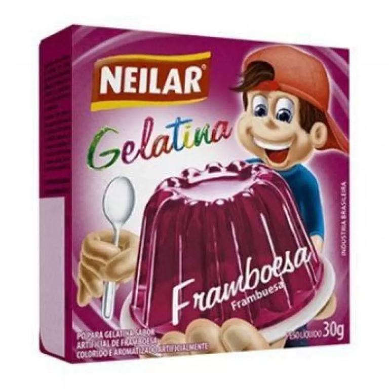 GELATINA 48 X 20 GR FRAMBOESA NEILAR