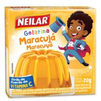 GELATINA 48 X 20 GR MARACUJA NEILAR