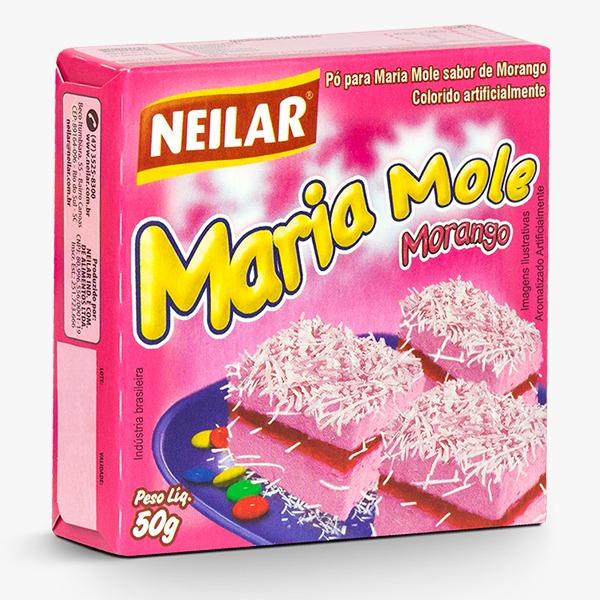 MARIA MOLE 24 X 50 GR MORANGO NEILAR
