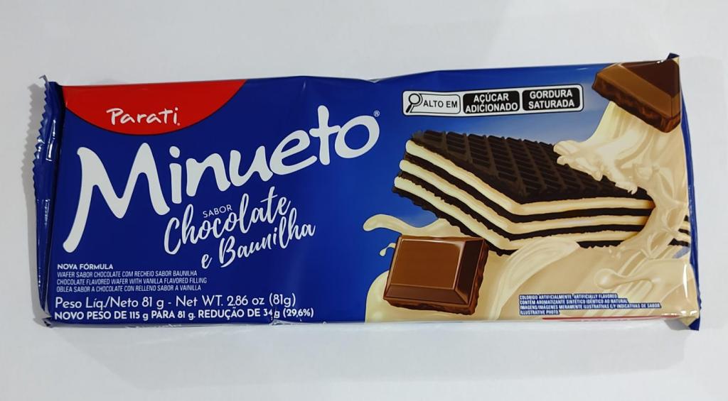 WAFER DE CHOC. BAUNILHA 36x81g
