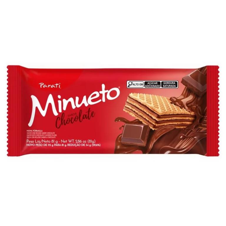 WAFER DE CHOCOLATE 36x81g