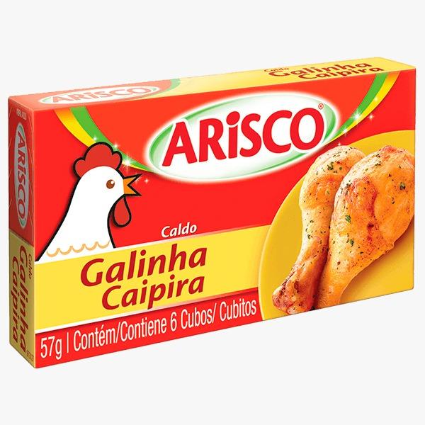 CALDO ARISCO GALINHA CAIPIRA 10x57g