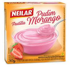 PUDIM 48 X 30 GR MORANGO NEILAR