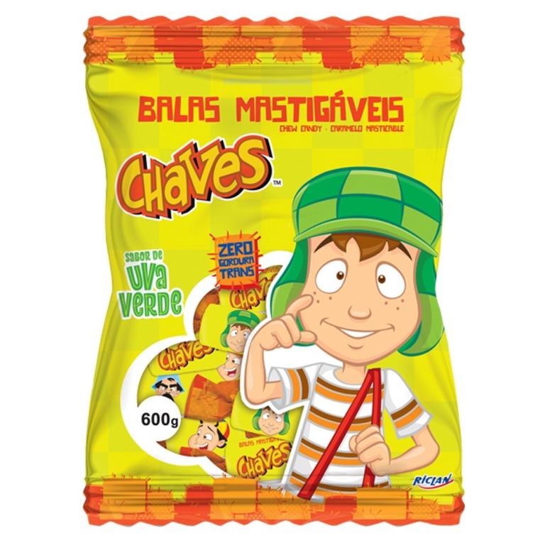 BALA MAST. CHAVES UVA VERDE FREEGELLS 20x500g