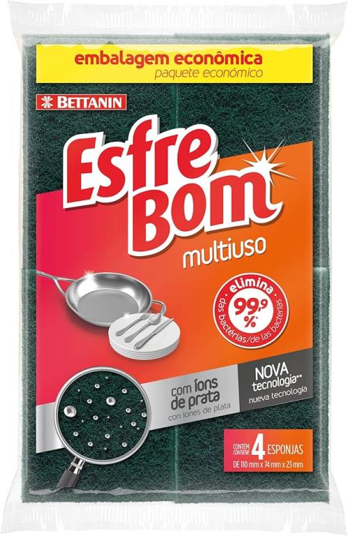 ESPONJA ESFREBOM C/4