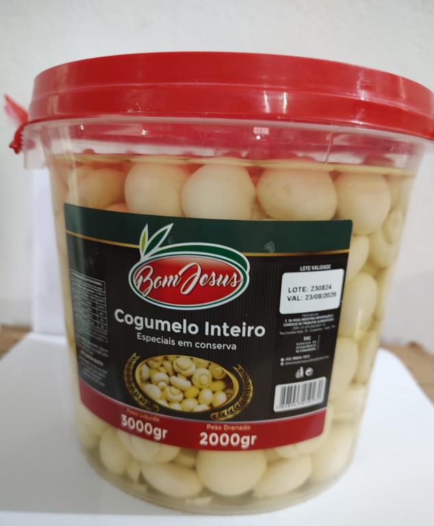 COGUMELO INTEIRO 2000g BOM JESUS BALDE