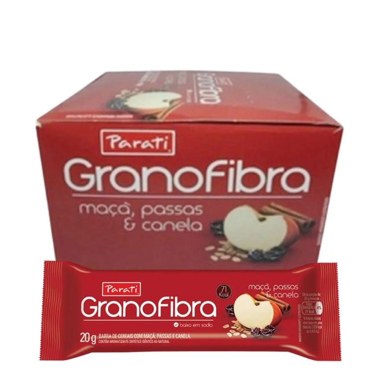 BARRA CER.GRANOFIBRA MAÇÃ/CAN.PAS 20g
