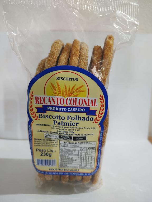BISC. FOLHADO PALMIER 230G COLONIAL C/30