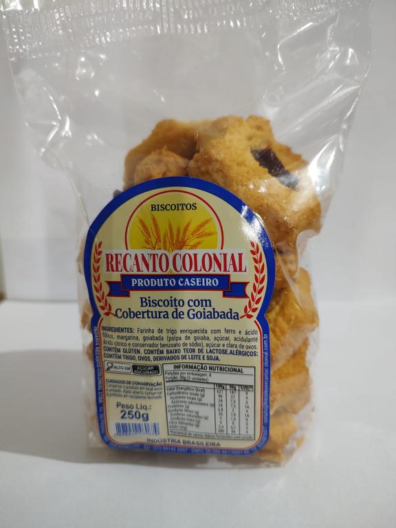 BISC. AMAN. COM GOIABA 250G COLONIAL C/40