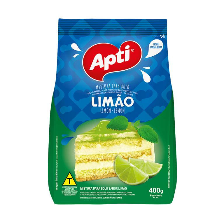 BOLO LIMAO APTI 12 X 400G PACOTE 4S