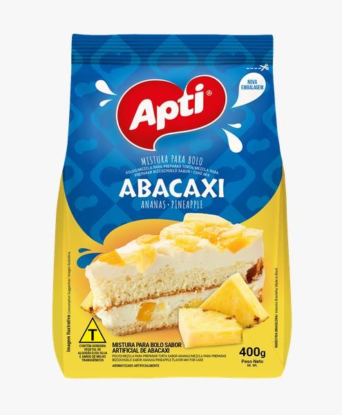 BOLO ABACAXI APTI 12 X 400G PACOTE 4S