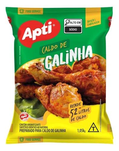 CALDO DE GALINHA APTI 10 X 1,05KG PACOTE