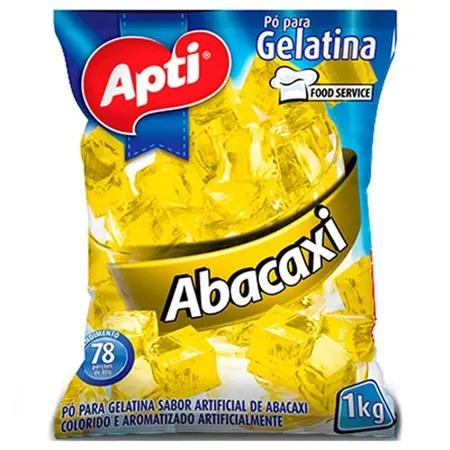 GELATINA ABACAXI APTI 12 X 1KG PACOTE