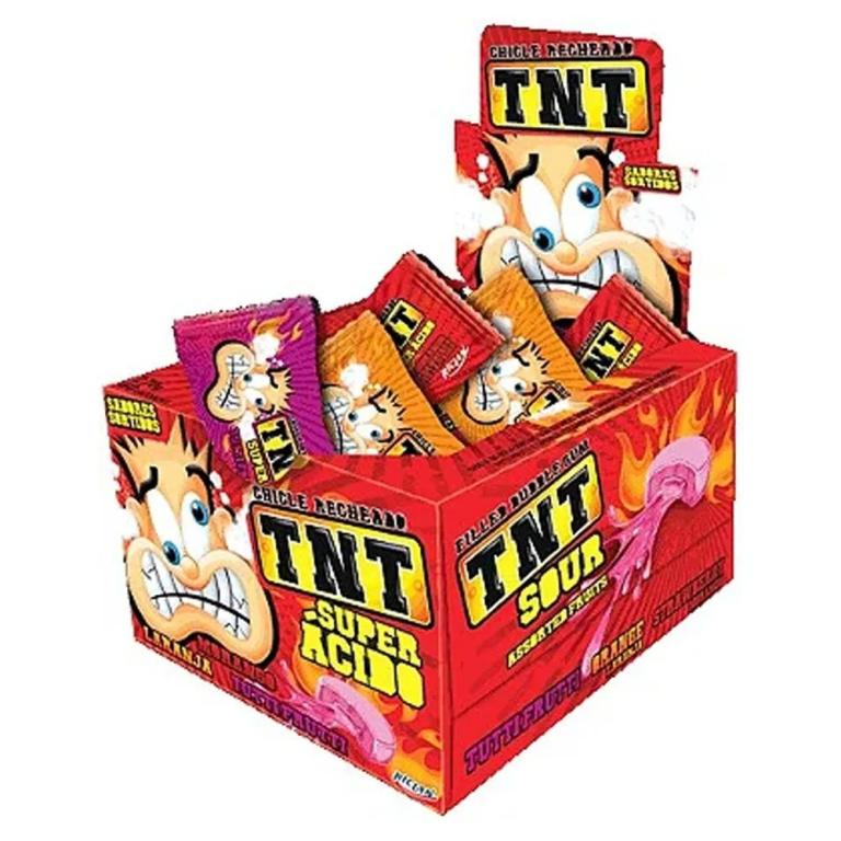 CHICLE TNT SUPER ACIDO 20X40UN