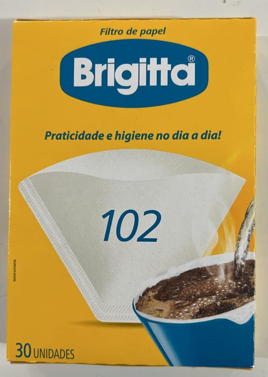 FILTRO PAPEL P/CAFE BRIGITTA 102