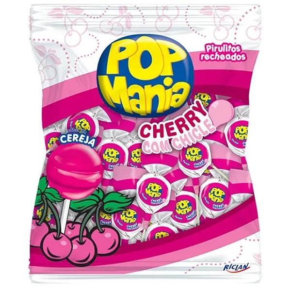 PIRULITO POP MANIA MAXXI CEREJA C/24 X 28G