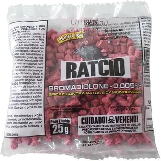 RATICIDA M. RATO BIO CARB RATCID 160X25