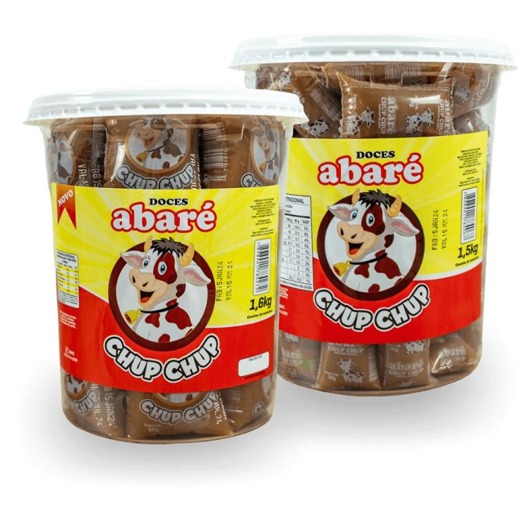 CHUP LEITE POTE C/ 50 UNID