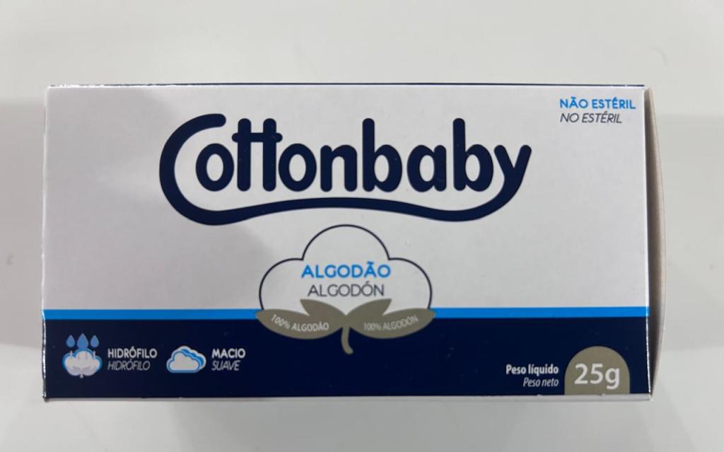 Algodao Cottonbaby Rolo Pct 25g x 80
