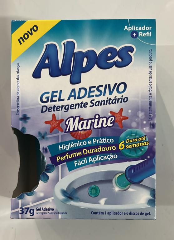 GEL ADESIVO ALPES MARINE APLICADOR+REFIL 12X37G
