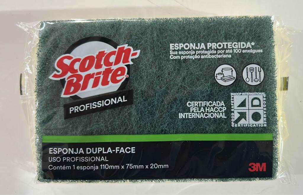 ESPONJA D. FACE SCOTCH BRITE PROF - C/1 UND