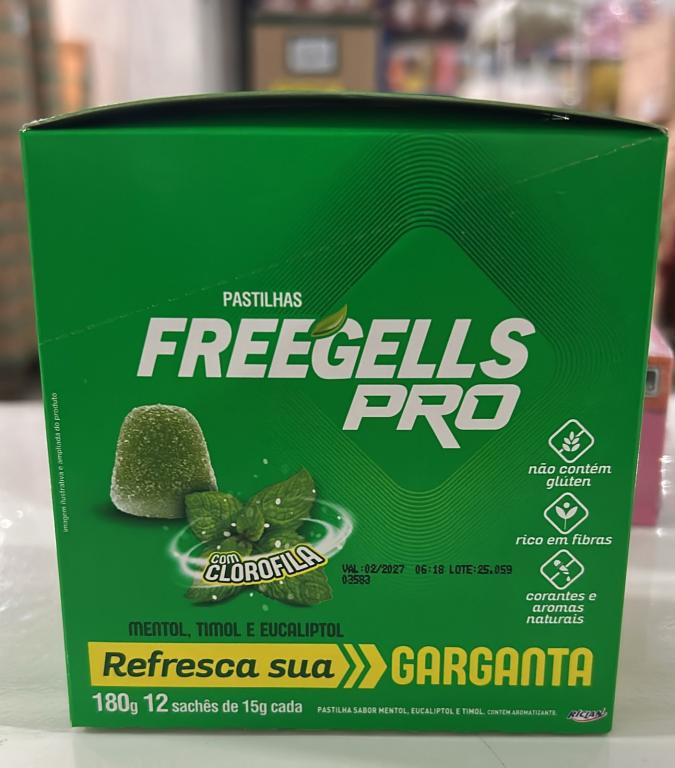 PASTILHA FREEGELLS PRO EUCALIPTO PCT 6X12X15G