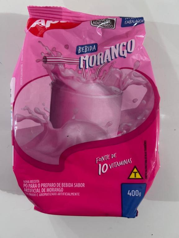 BEBIDA EM PO MORANGO APTI 400G  C/20
