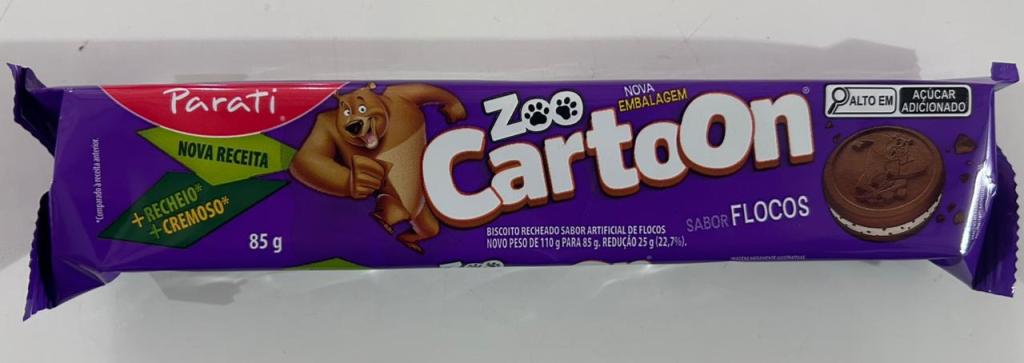 Bisc.Rech.Zoo Cartoon Flocos 40x85g