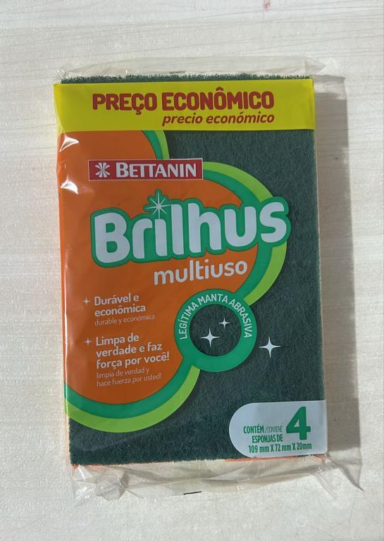 ESPONJA BETTANIN BRILHUS C/4