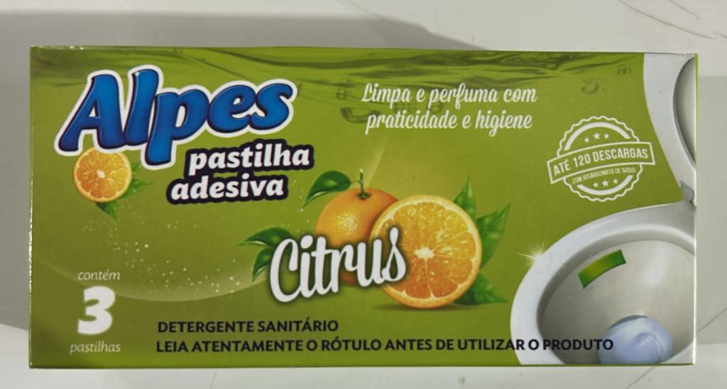 PASTILHA ADES.ALPES CITRUS 24X3UN.