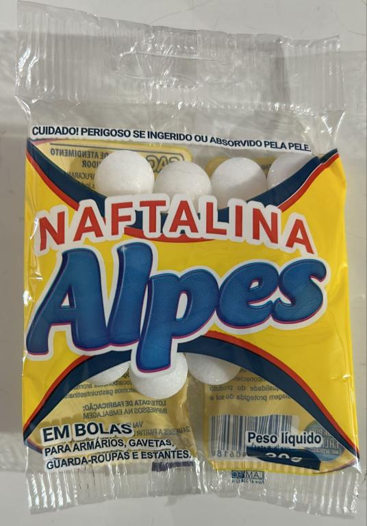NAFTALINA ALPES 30X30G