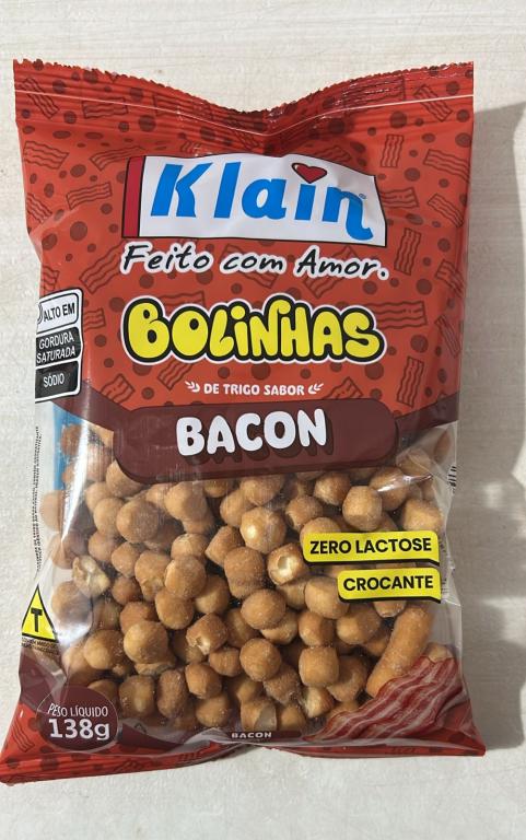 Salgadinho de Bolinhas Sabor Bacon 138g CX 15 Unidades