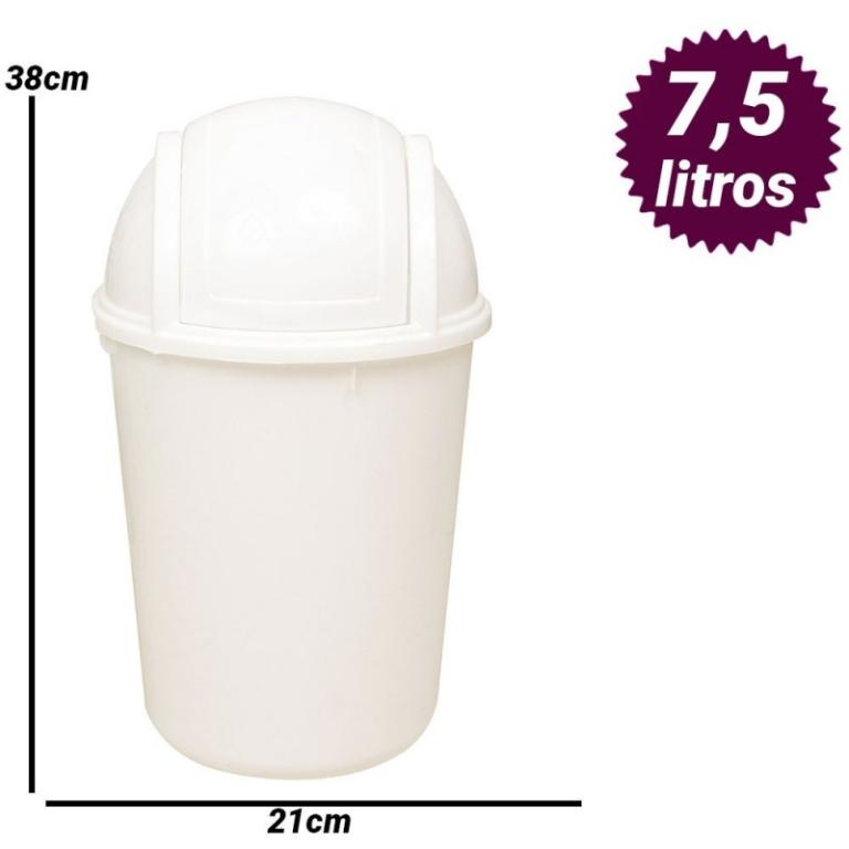 LIXEIRA BASC. 7,5L