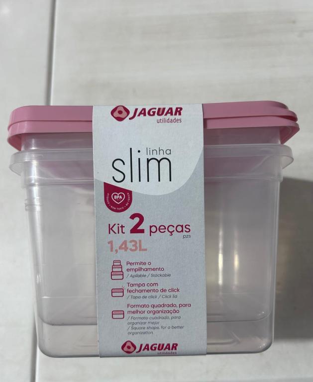 KIT ORG SLIM QUAD. 2X 1,43L