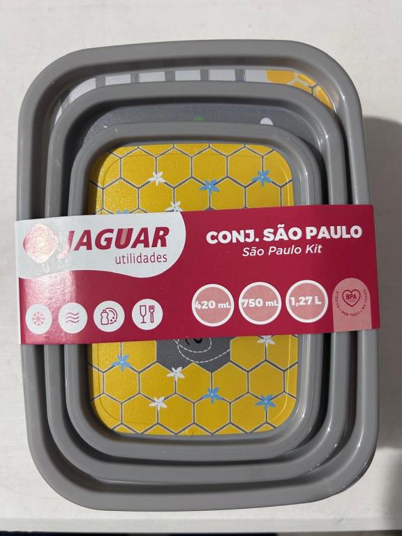 CONJ. 3 PCS RET. (420/750/1270 ML) DECOR JAGUAR