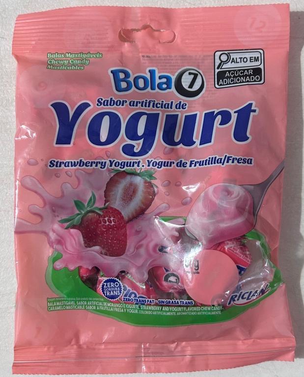 BALA MASTIGAVEL BOLA7 YOGURT 40X57G