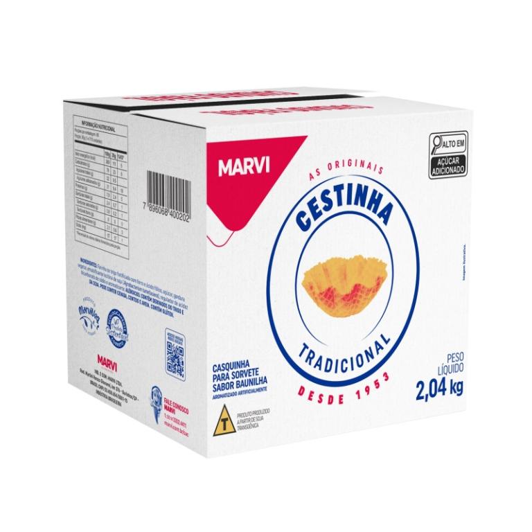 CESTINHA 2,04KG MARVI