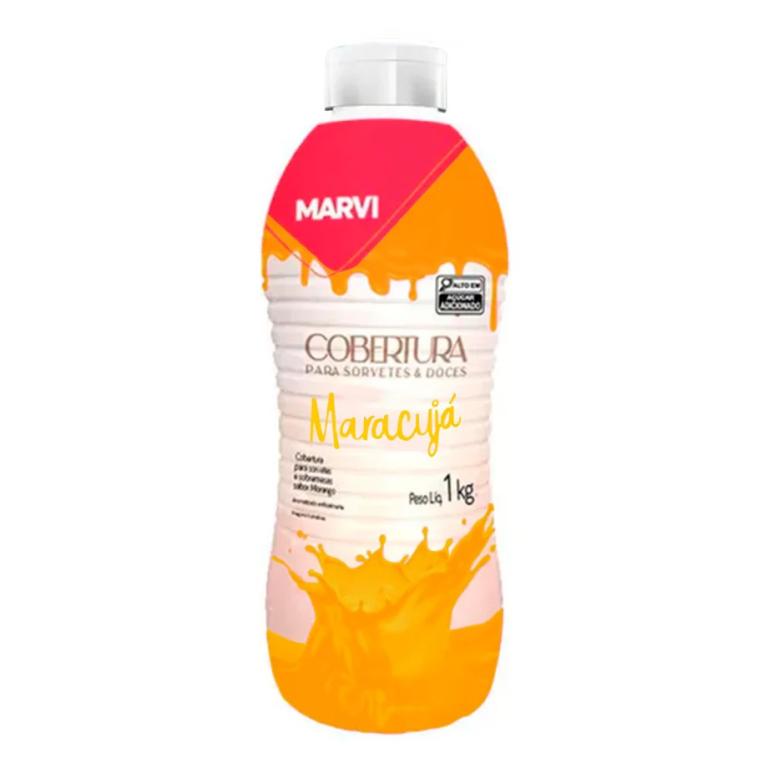 COBERTURA SORV MARACUJA 1,0 KG MARVI