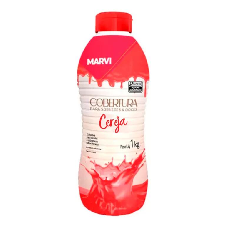 COBERTURA SORV CEREJA 1,0 KG MARVI