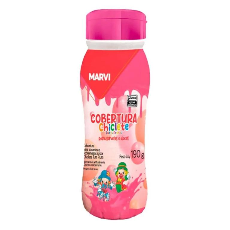COBERTURA SORV CHICLETE PATATI PATATA - 190 G MARVI