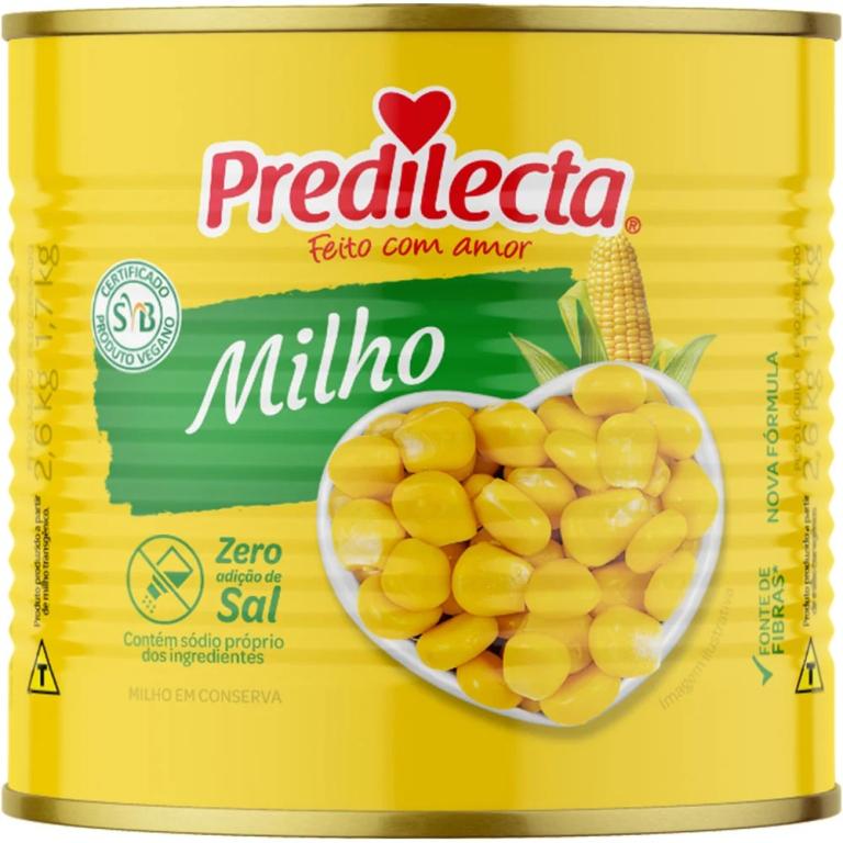 MILHO VERDE LATA 6X1,7Kg PREDILECTA