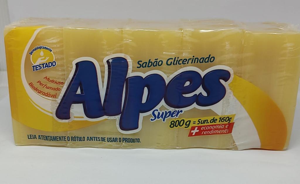 SABAO ALPES SUPER GLICERINADO-12X5X160 G-